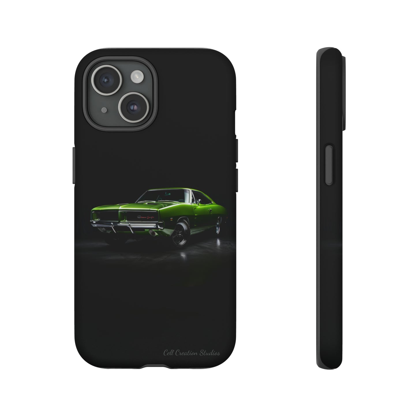 "Retro Thunder" 1969 Dodge Charger Phone Case -Tough Cases