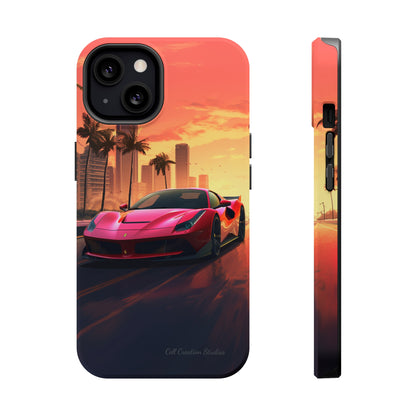 "Sunset Boulevard Ferrari Edition" -MagSafe Tough iPhone Cases