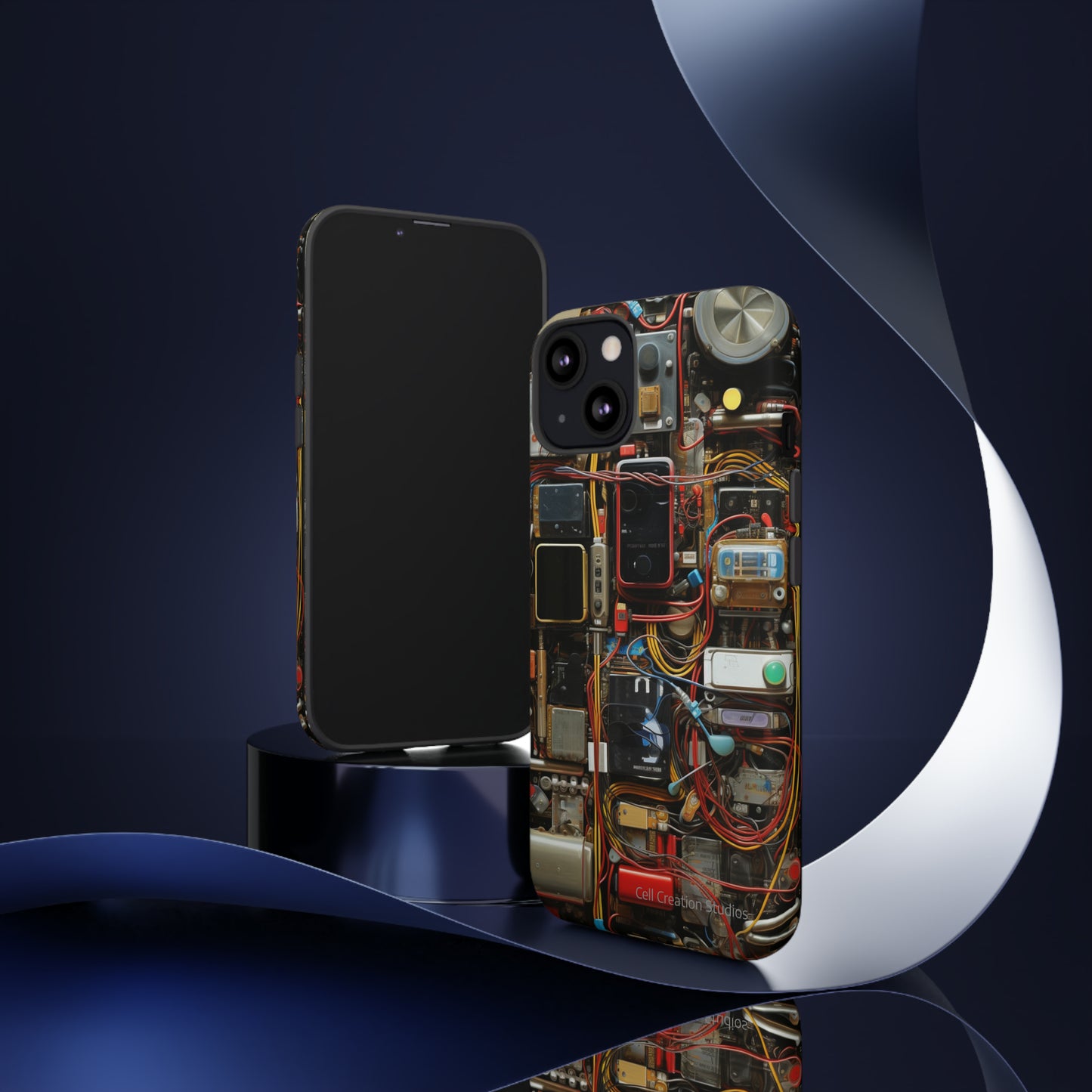 "Tech Inside Out Armor" -Tough iPhone Cases