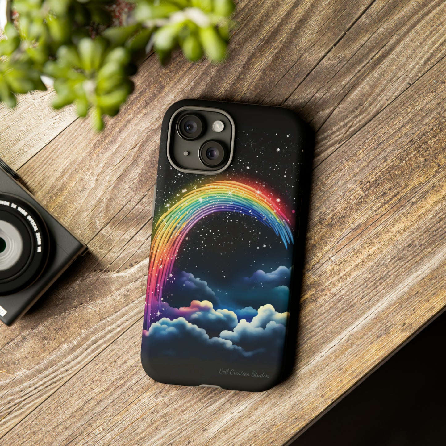 "Starry Night Rainbow" Cell Phone Case -Tough Cases