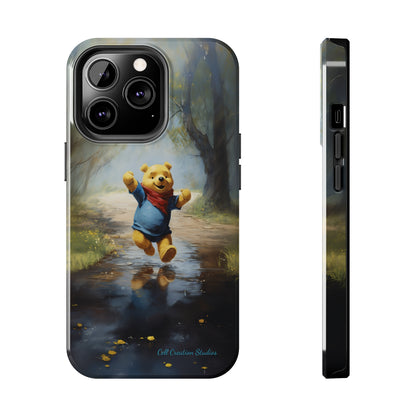 Introducing the "Winnie-The-Pooh Puddle Splash" Cell Phone Case – A Splash of Nostalgic Fun -Tough Phone Cases