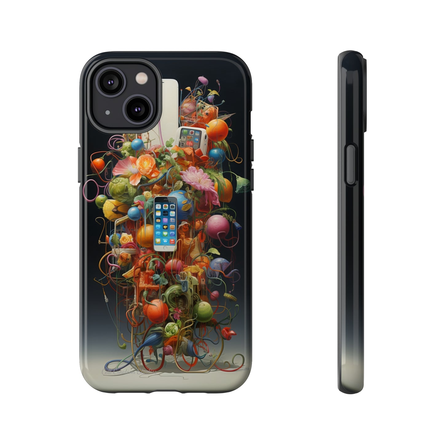 Introducing the "NatureFusion" Cell Phone Case – Where Technology Blossoms into Beauty!