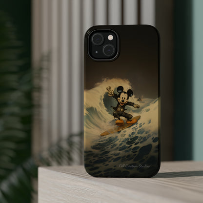 "Surf's Up Mickey" -MagSafe Tough iPhone Cases