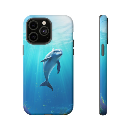 The "Dolphin Serenity" -Tough iPhone Cases