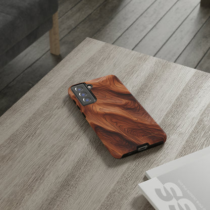 The "Eternal Woodgrain" Phone Case -Tough Cases