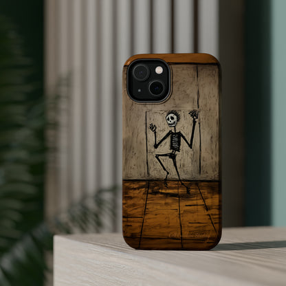 "Groovy Bones Skeleton" -MagSafe Tough iPhone Cases