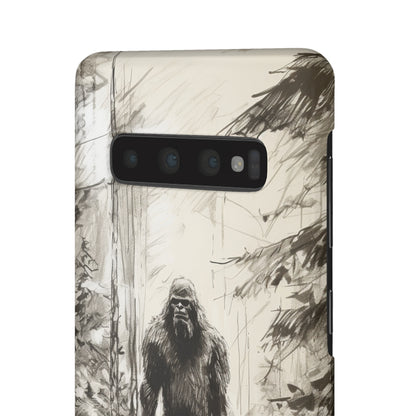 "Bigfoot in the Wilderness" Cell Phone Case – Encounter Bigfoot's Mystery -Snap Cases