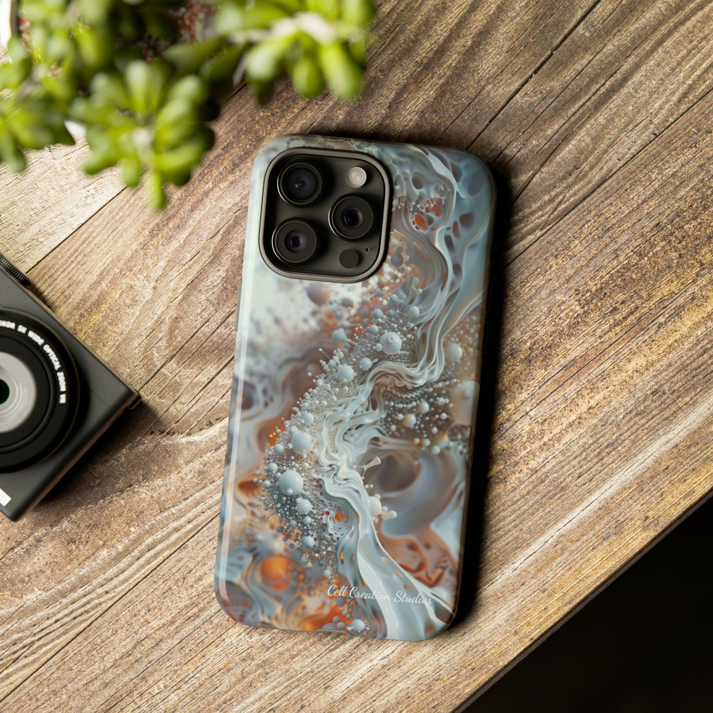 "3D Liquid Splash" -Tough iPhone Cases