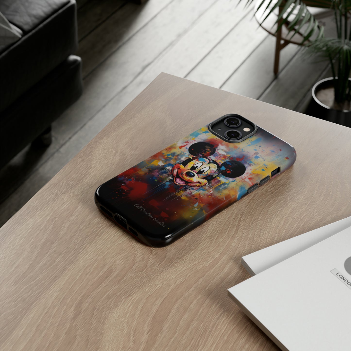 "Cheerful Mickey Mouse" -Tough iPhone Cases