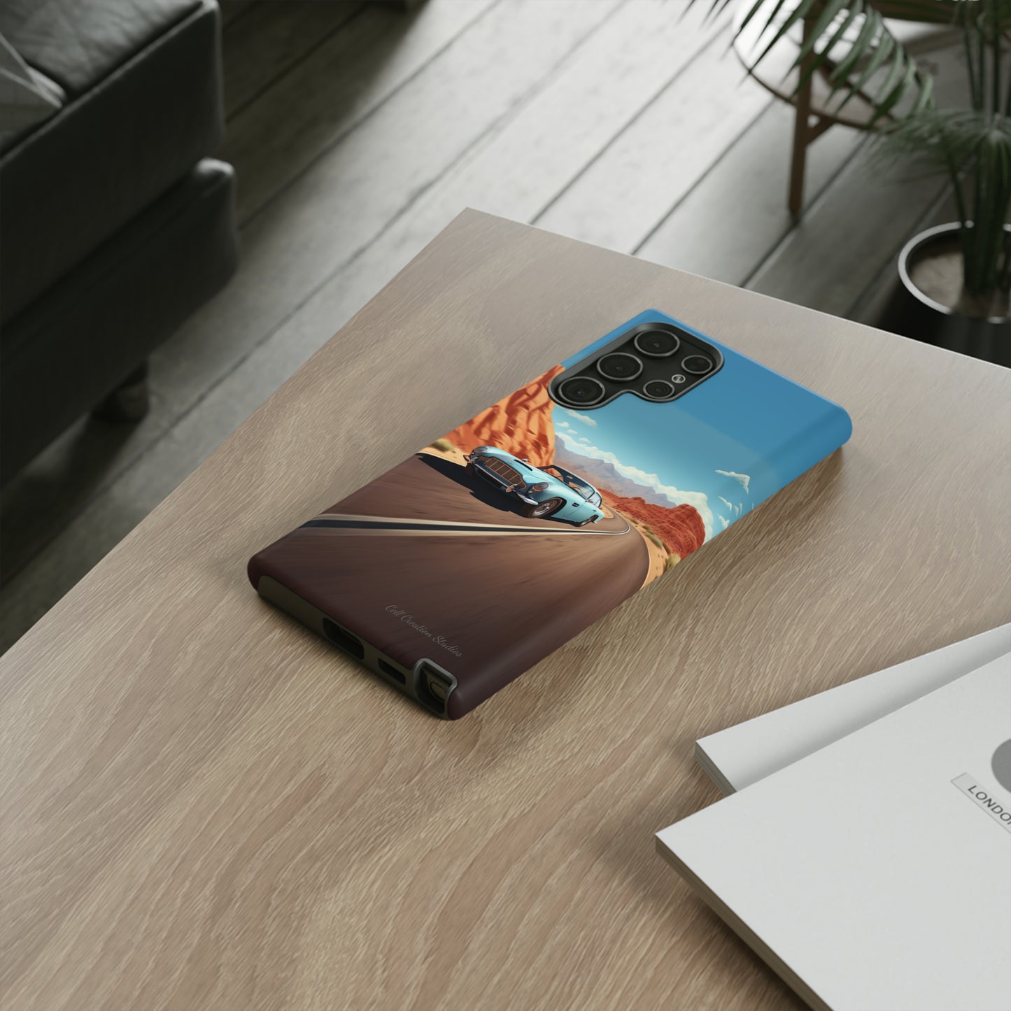 "Silver Racing Legend" -Tough Samsung Phone Cases