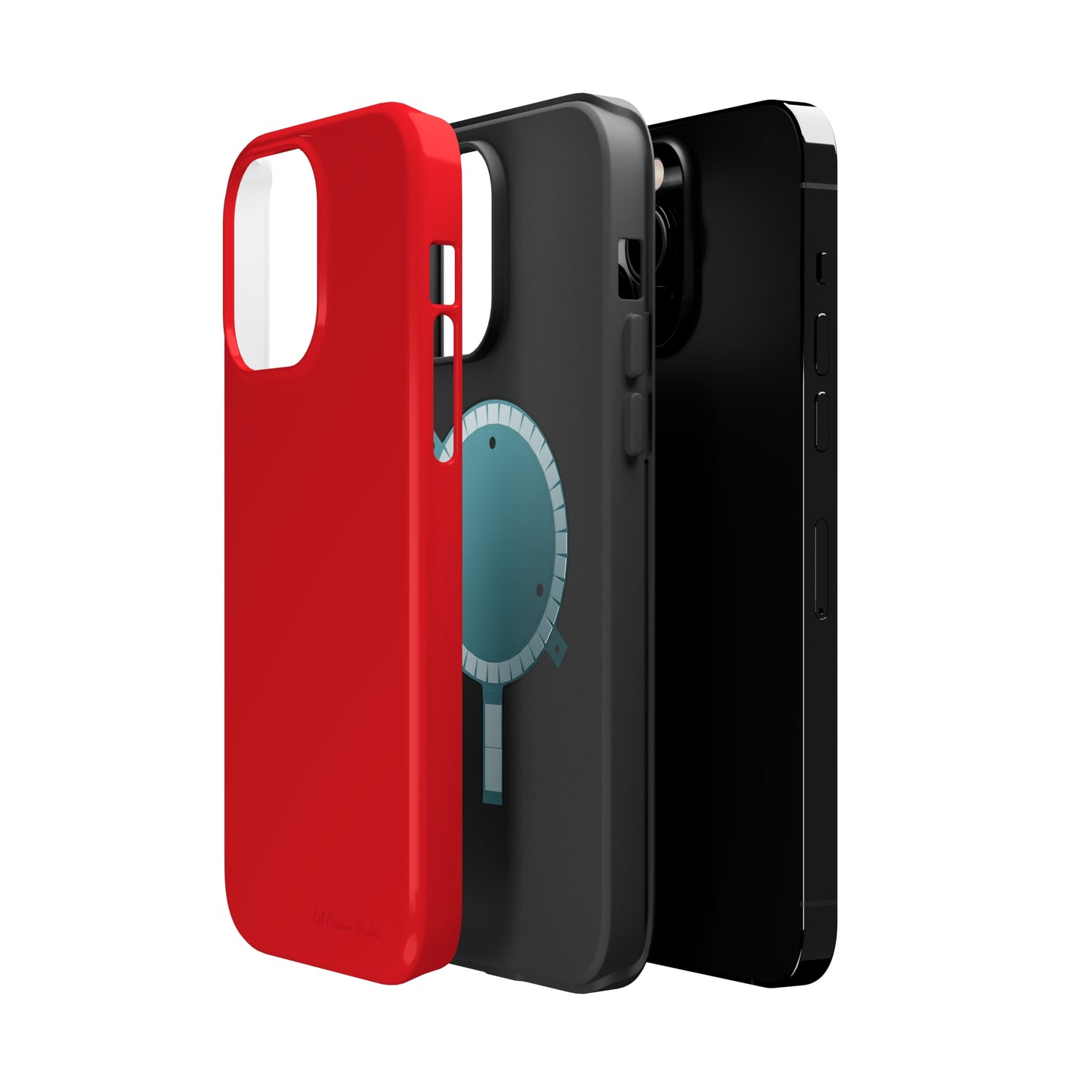 "Ruby Red Guardian" -MagSafe Tough iPhone Cases