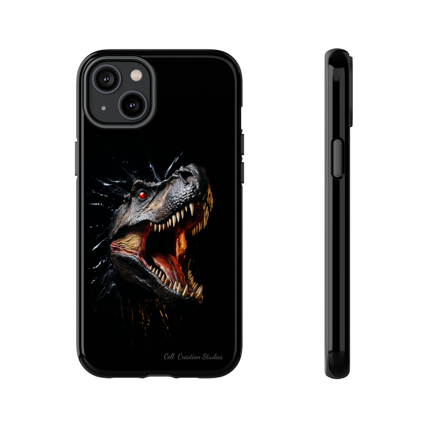 "Jurassic Impact" T-Rex Phone Case -Tough Cases