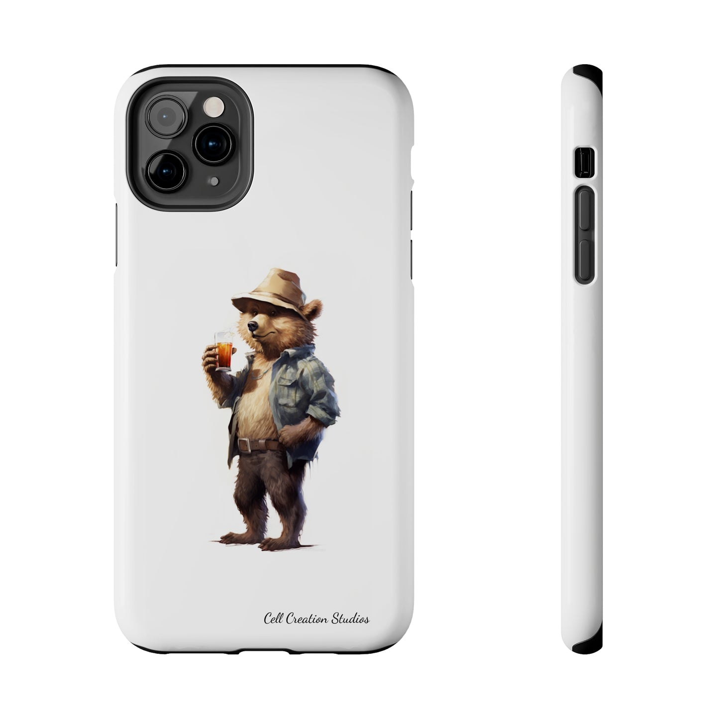 Introducing the "Bear Cheers" Cell Phone Case – The Fun Companion -Tough Phone Cases