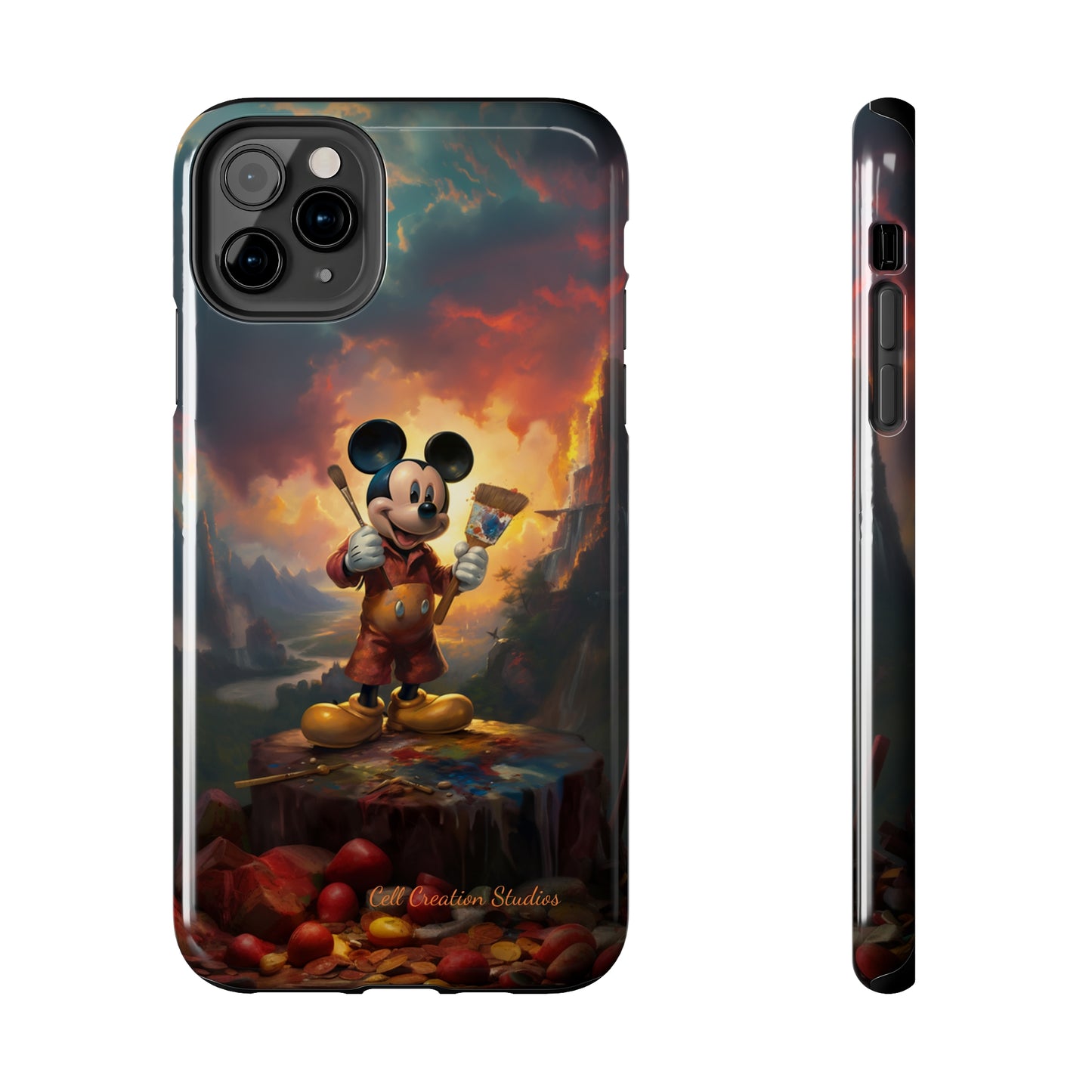 "Artist Mickey" -Tough iPhone Cases