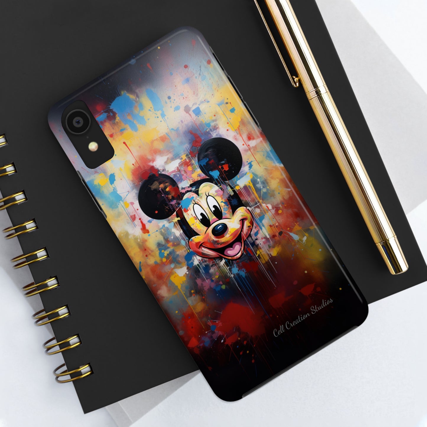 "Cheerful Mickey Mouse" -Tough iPhone Cases