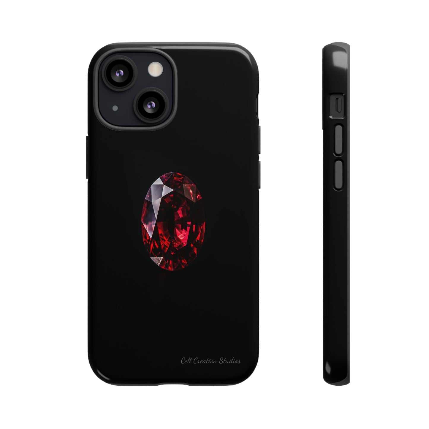 "Ruby Radiance" Phone Case -Tough Cases