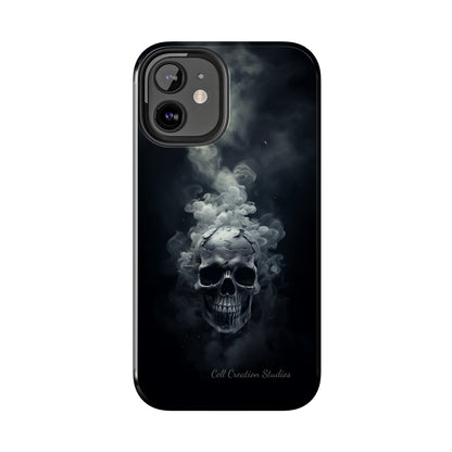 "Ethereal Skull Noir" -Tough iPhone Cases