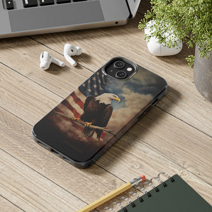 Introducing the "Eagle's Majesty" Cell Phone Case – Soar with American Pride -Tough Phone Cases