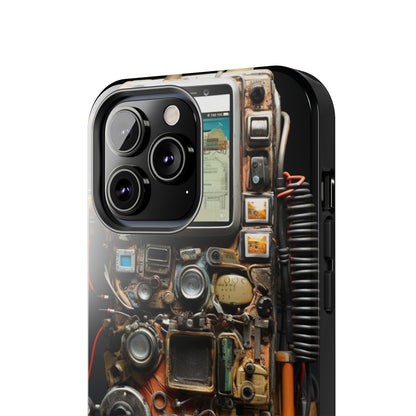 Introducing the "Tech Insight" Cell Phone Case – Explore Inner Workings with Transparent Design -Tough Phone Cases