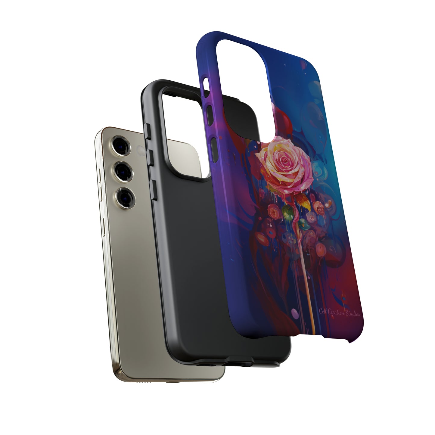 "Dreamy Rose Bloom Fantasy" -Tough Samsung Phone Cases