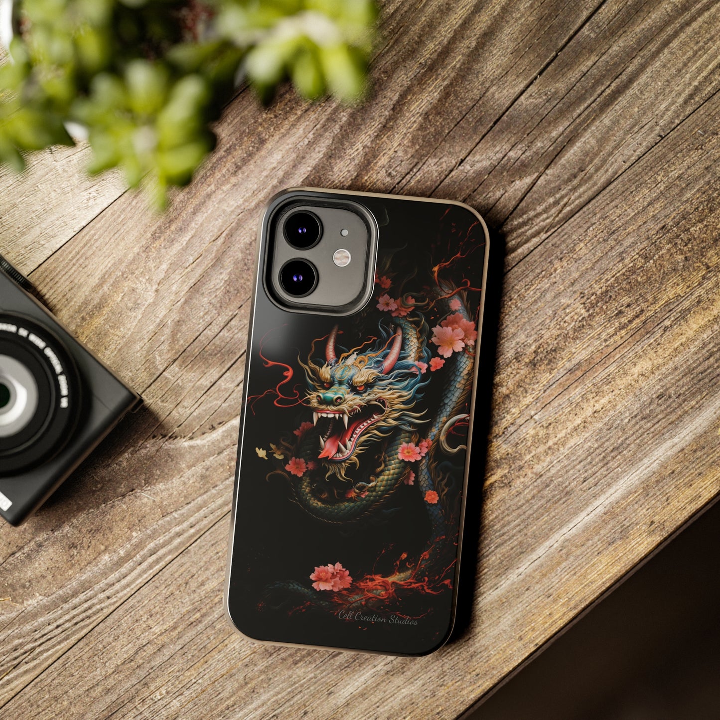 Introducing the "Mystical Japanese Dragon" Cell Phone Case – Unleash the Dragon's Power -Tough Phone Cases