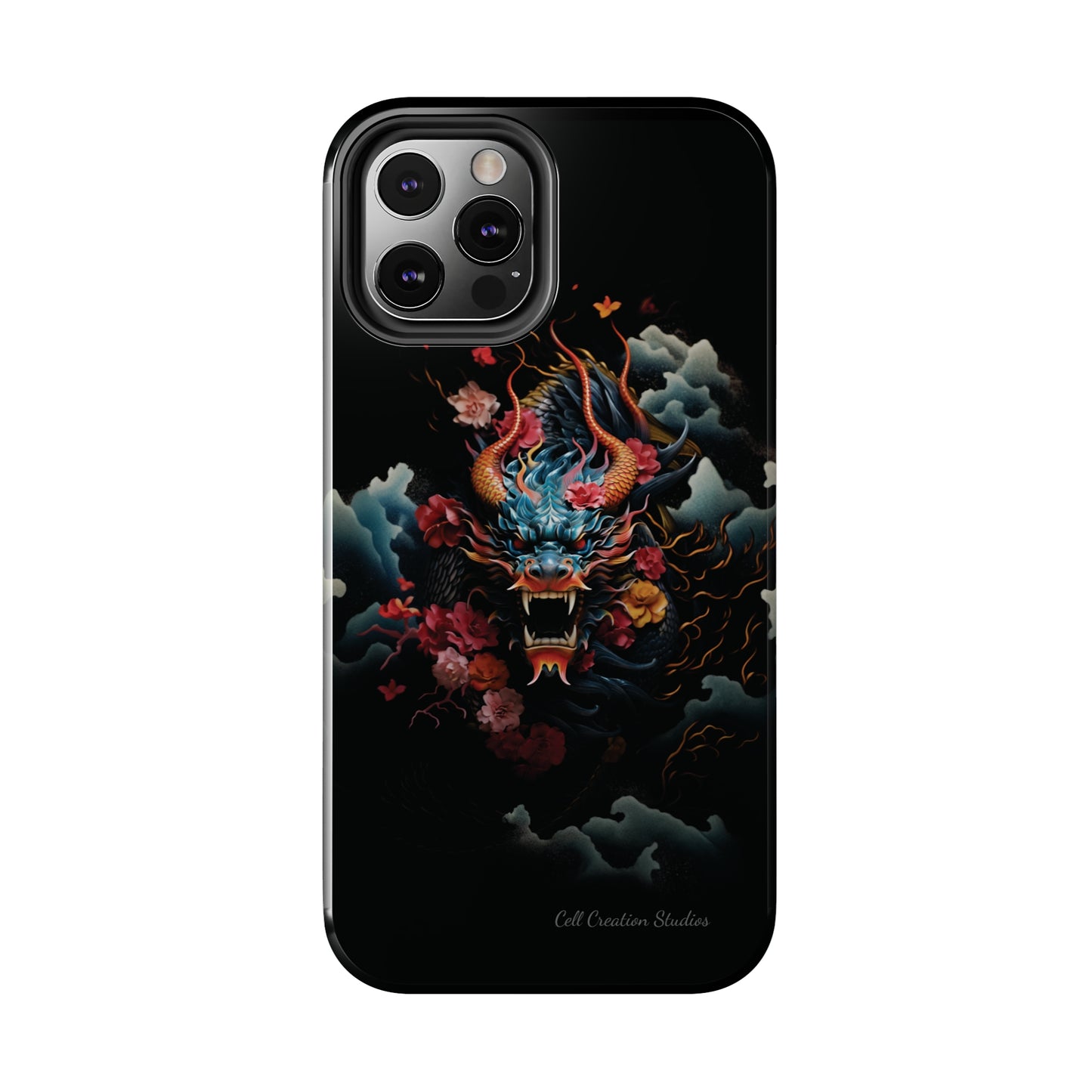 Introducing the "Japanese Dragon Majesty" Cell Phone Case – Embrace the Legend in Style -Tough Phone Cases