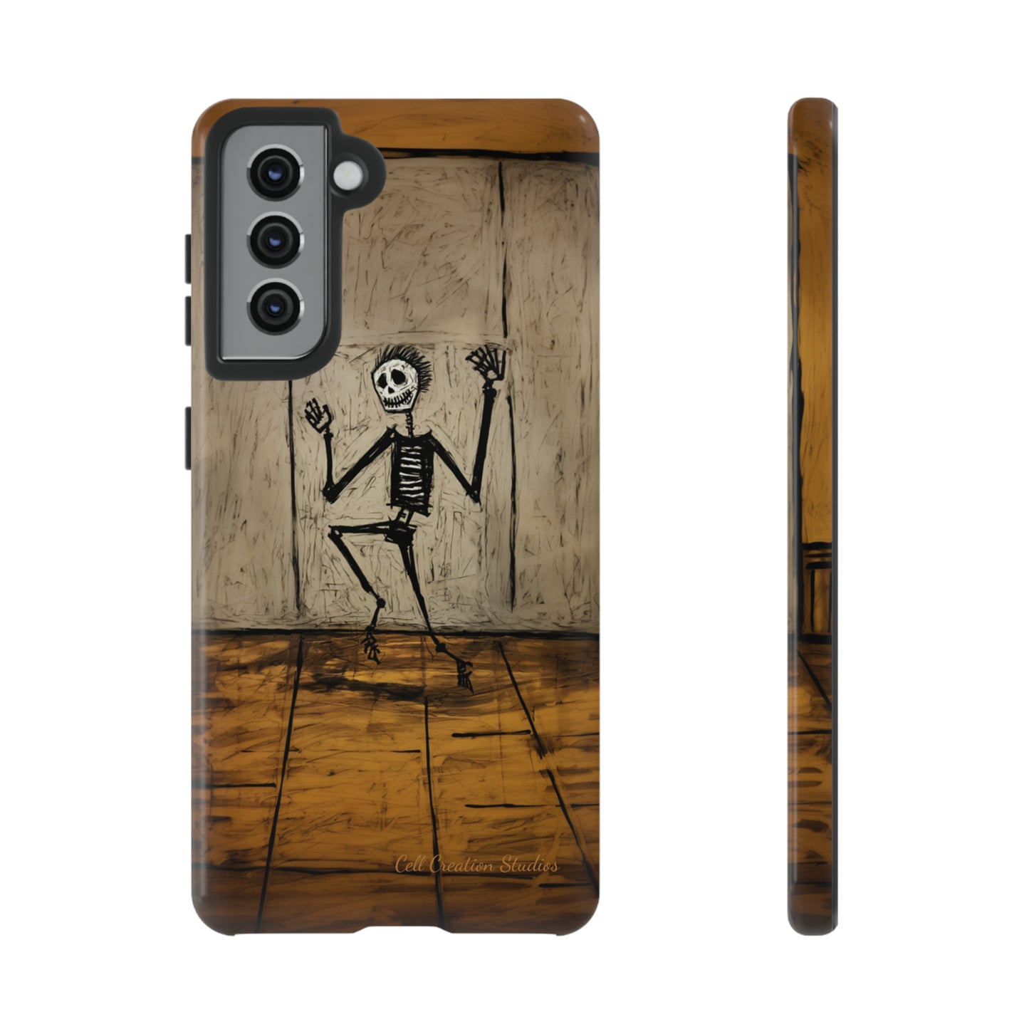 "Groovy Bones Skeleton" -Tough Samsung Phone Cases