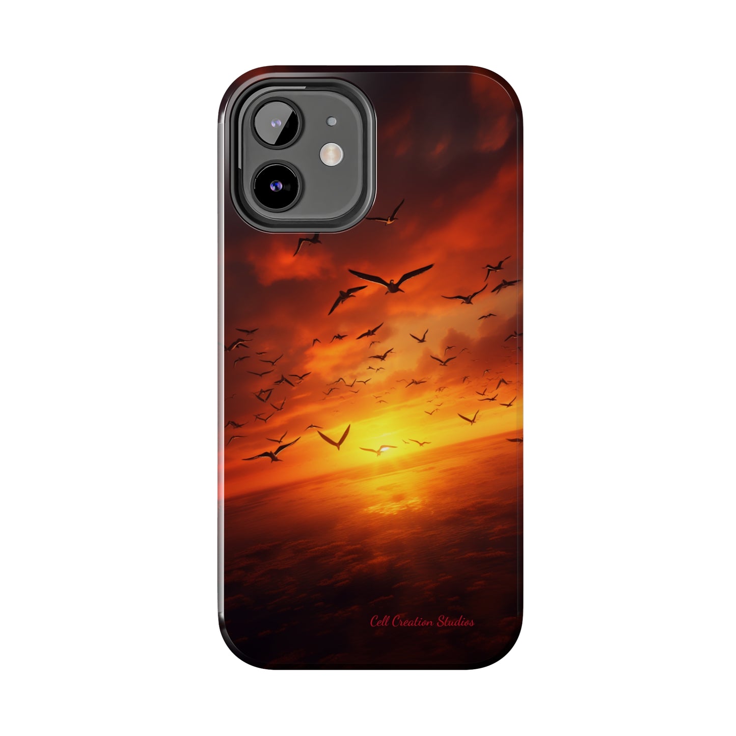 Introducing the "Sunset Soar" Cell Phone Case – Embrace Freedom and Beauty -Tough Phone Cases