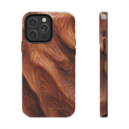 The "Eternal Woodgrain" Phone Case -Tough Phone Cases