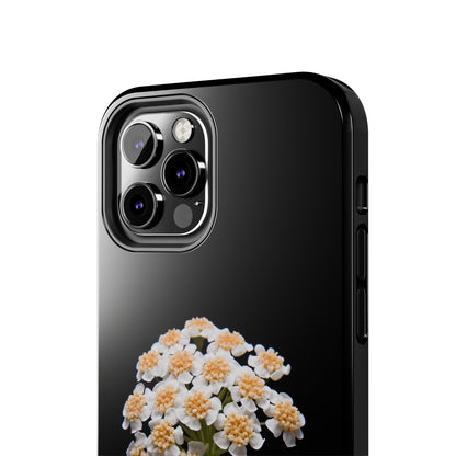 "Elegant Yarrow Bloom" Phone Case -Tough Phone Cases