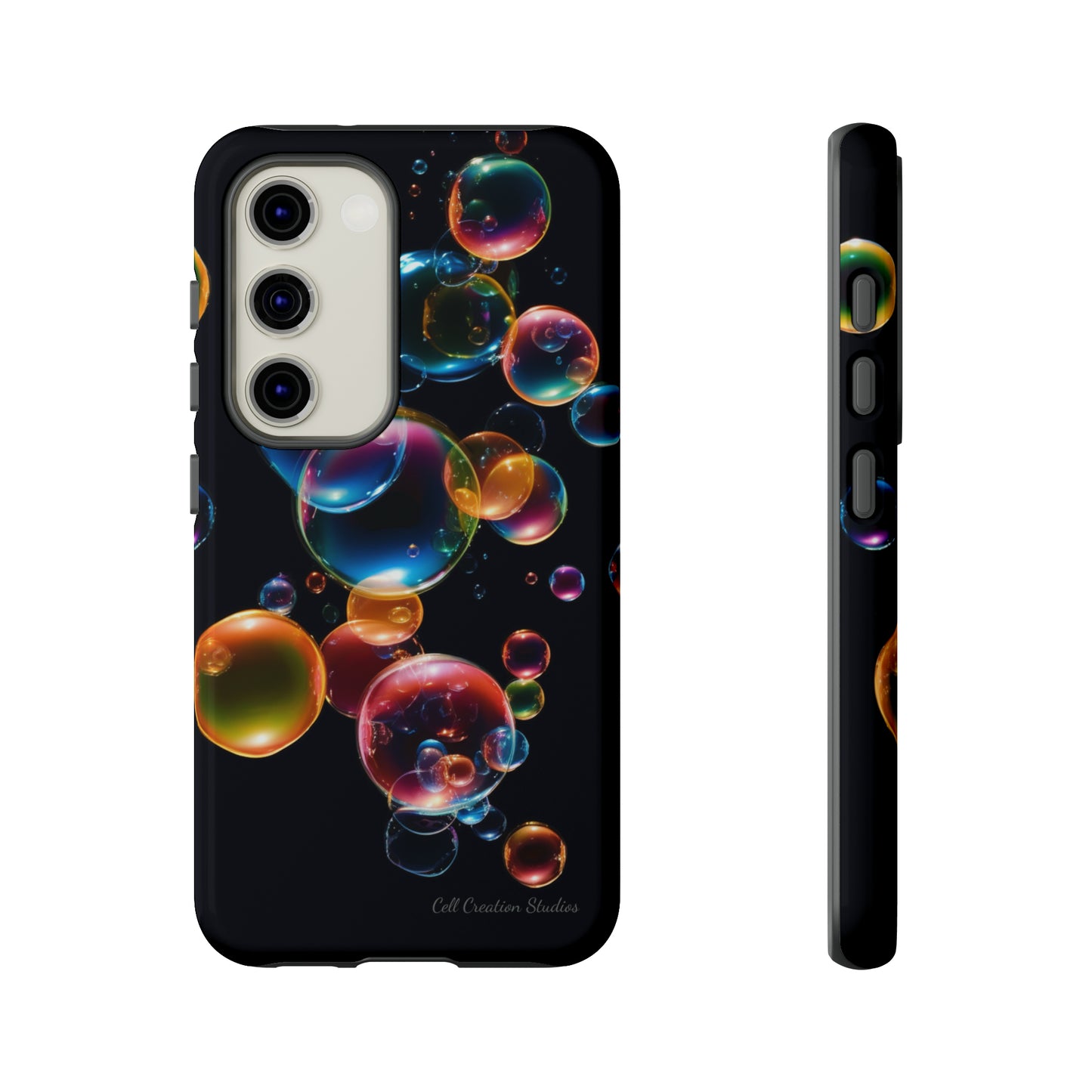 Elevate Your Phone's Aesthetic with our "BubbleBurst" Cell Phone Case -Tough Cases