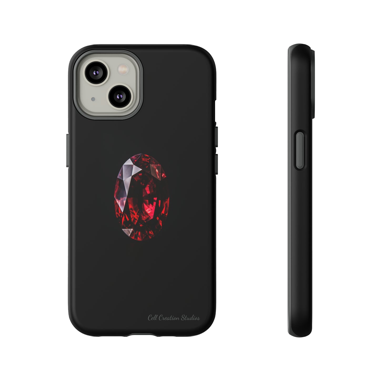 "Ruby Radiance" Phone Case -Tough Cases