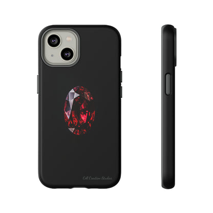"Ruby Radiance" Phone Case -Tough Cases