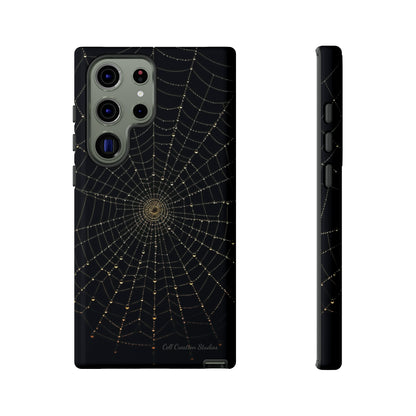 "Silken Noir Guardian" -Tough Samsung Phone Cases