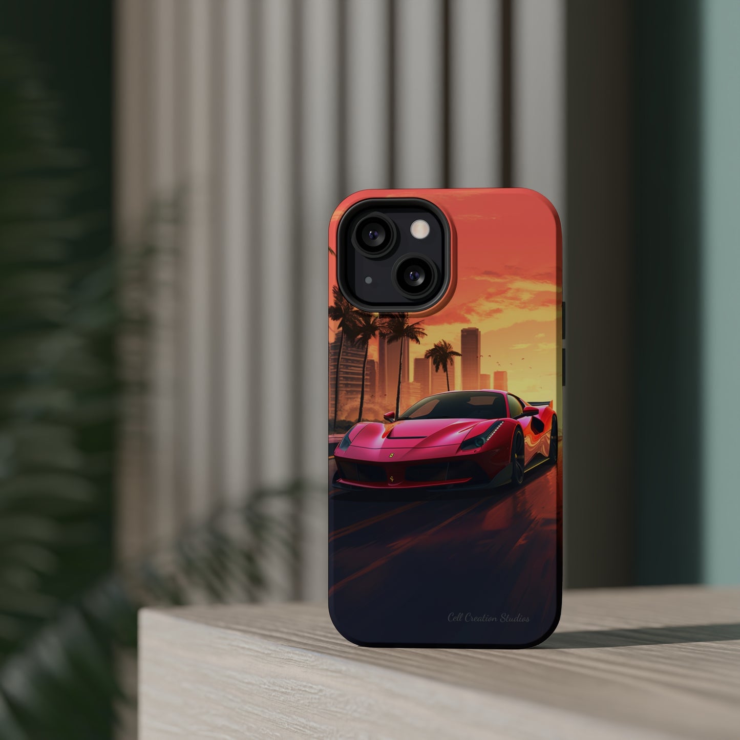 "Sunset Boulevard Ferrari Edition" -MagSafe Tough iPhone Cases