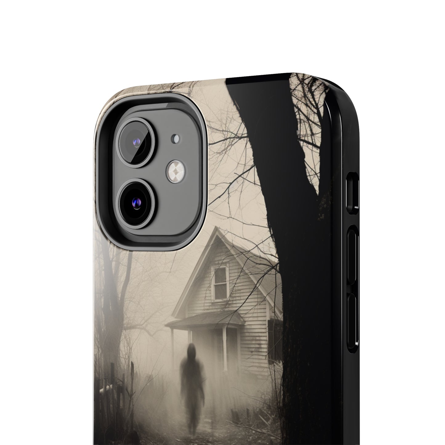 Introducing the "Ethereal Encounter" Cell Phone Case – Unveil the Mystery of the Ghostly Presence -Tough Phone Cases