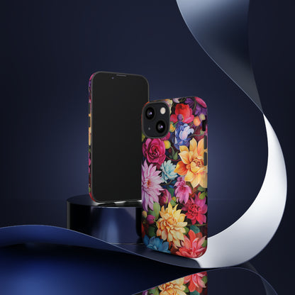 Introducing the "Blossom Beauty" Cell Phone Case – Elevate Your Style with Floral Charm -Tough Cases