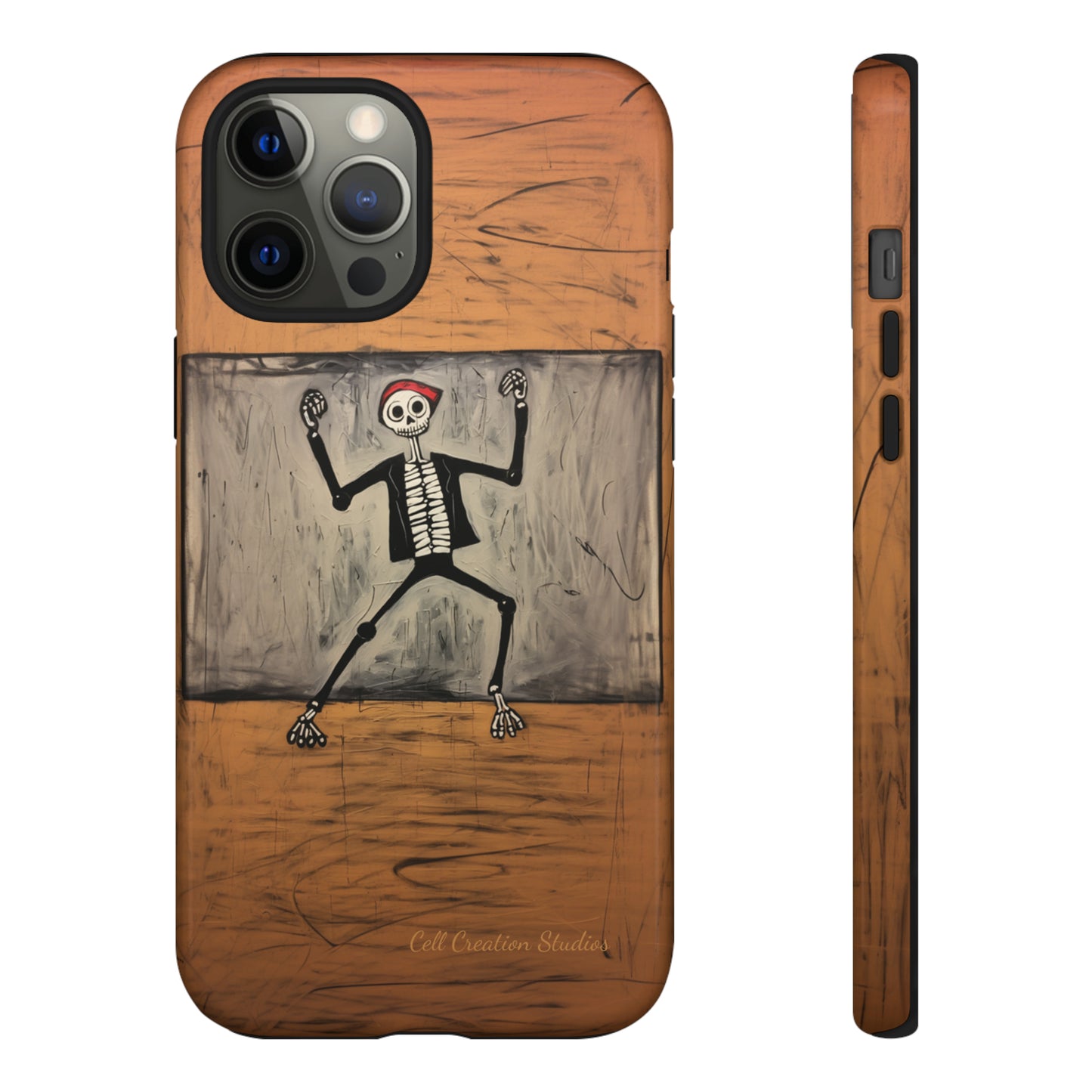 "Dance of the Skeletal Muse" -Tough iPhone Cases