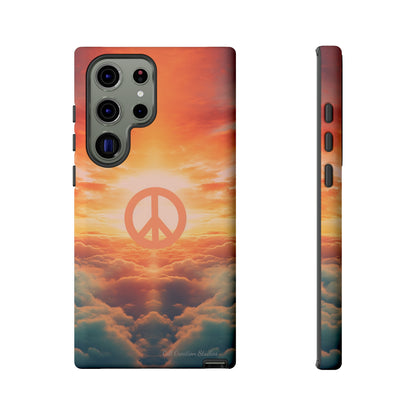 Introducing the "Sky Peace" Cell Phone Case – Carry Tranquility in Your Pocket -Tough Cases