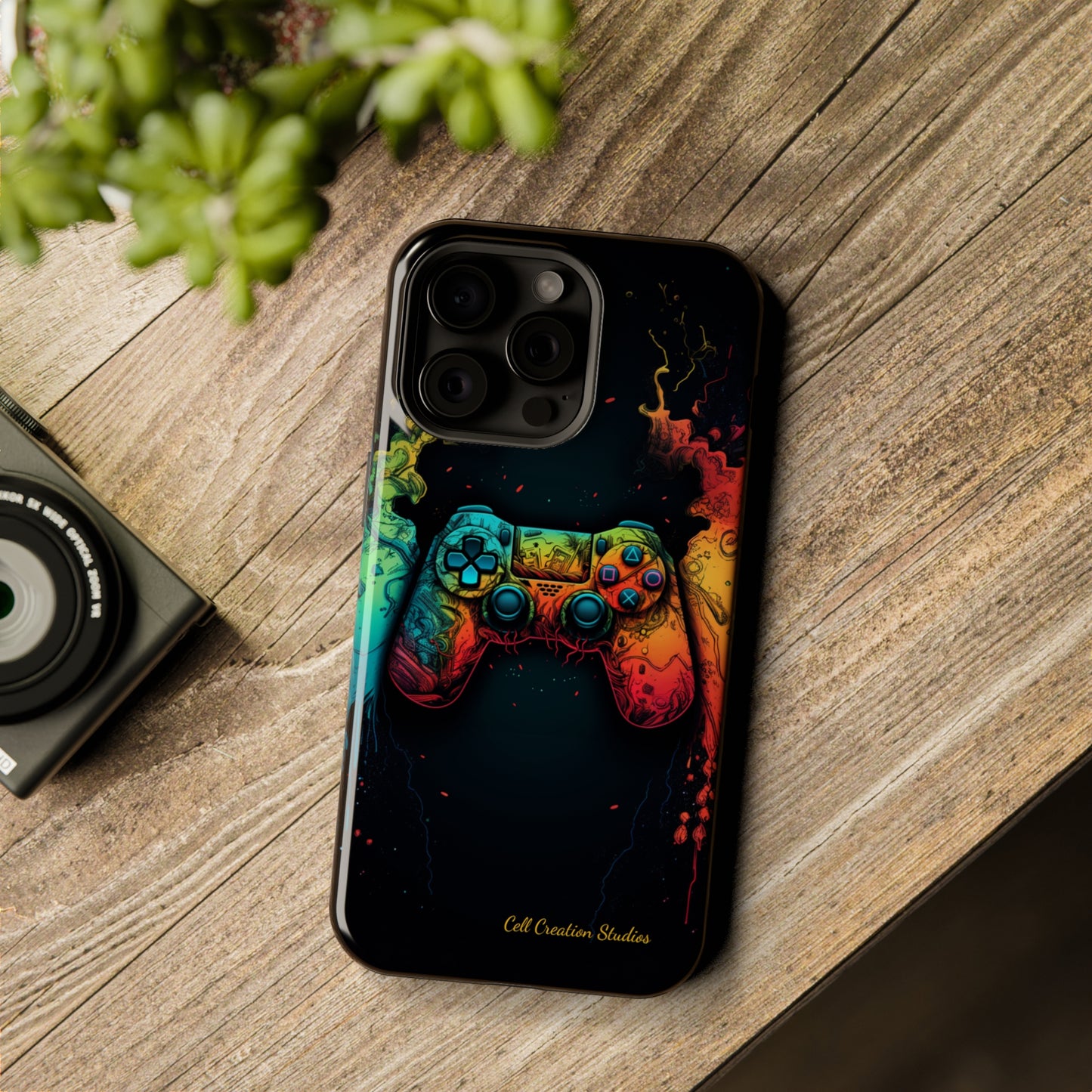 "ColorBlast Gaming" -MagSafe Tough iPhone Cases