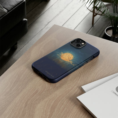 "Lunar Serenity" -Tough iPhone Cases