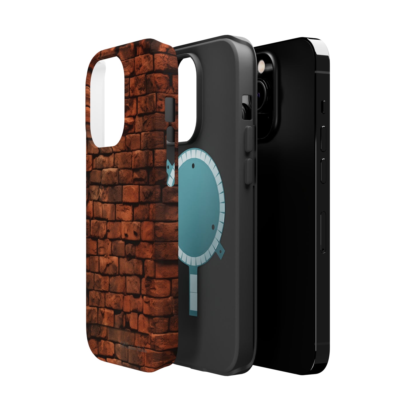 Introducing our "Urban Brick Wall" Cell Phone Case – the perfect blend of urban style and device protection -MagSafe Tough Cases