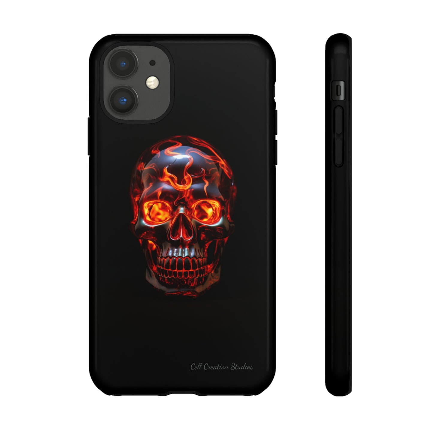 "Inferno Cranium" Phone Case -Tough Cases