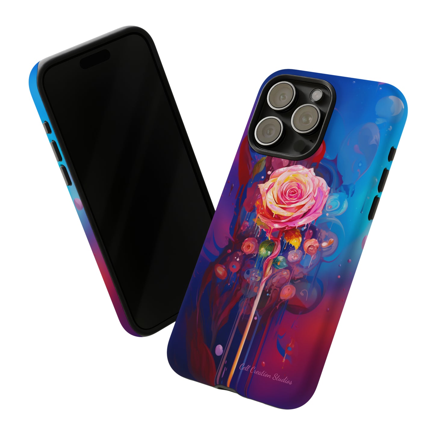 "Dreamy Rose Bloom Fantasy" -Tough iPhone Cases