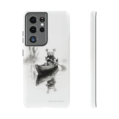 "Winnie-the-Pooh Rowing" Phone Case -Tough Cases