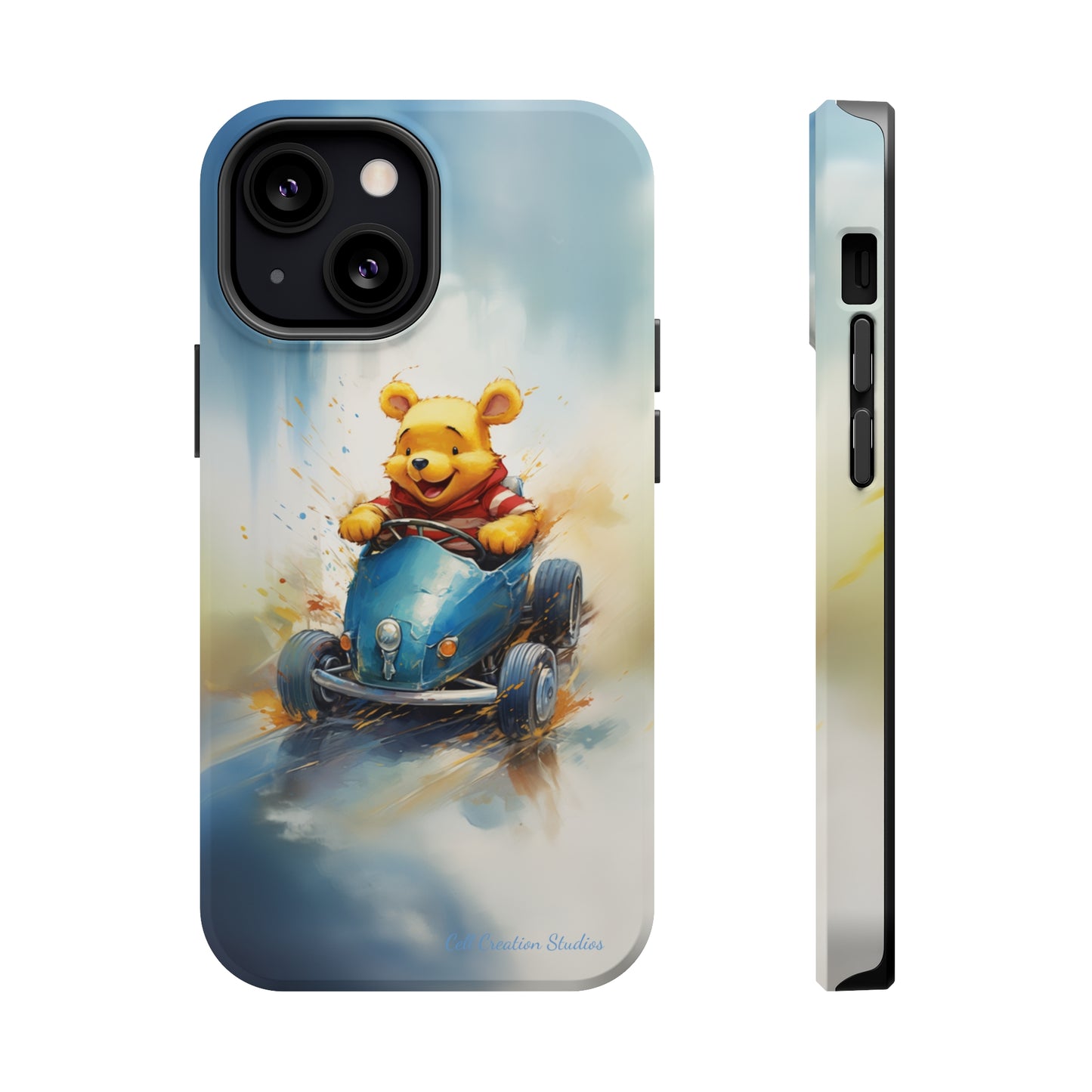 "Winnie-the-Pooh's Race Day" Phone Case -MagSafe Tough Cases