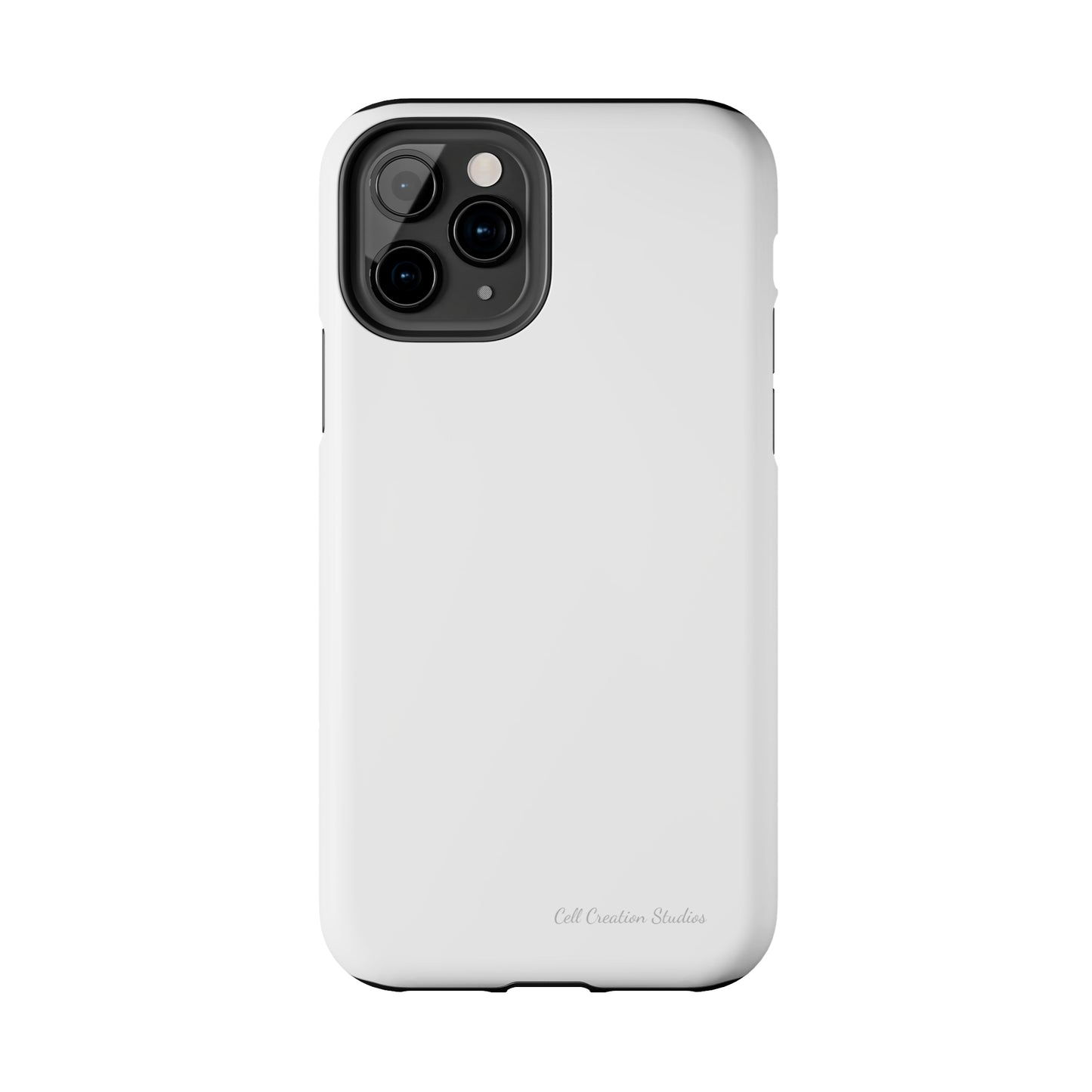 "Pure Elegance White" -Tough iPhone Cases