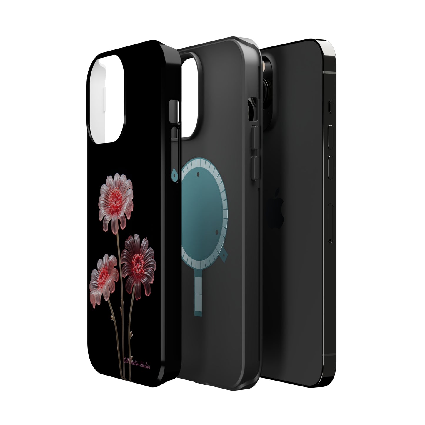 The "Desert Rose Glass Blossom" Phone Case -MagSafe Tough Cases