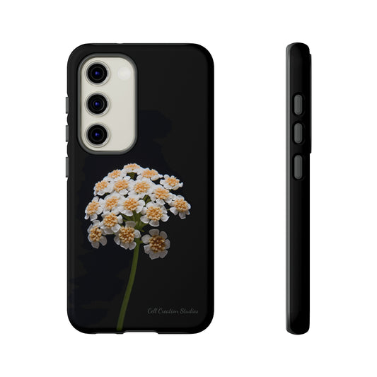 "Elegant Yarrow Bloom" -Tough Samsung Phone Cases