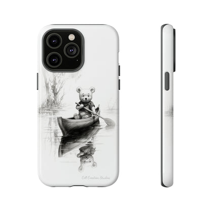 "Winnie-the-Pooh Rowing" Phone Case -Tough Cases